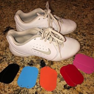 Nike Cheer Shoes 5.5 with color changing sides